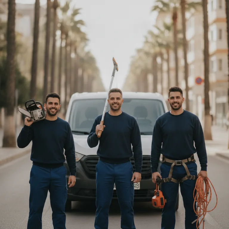 Tala de Árboles equipo en Ontinyent